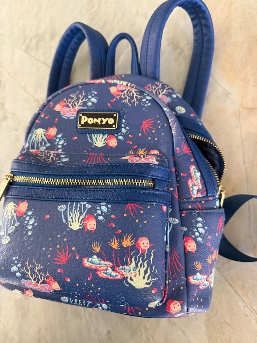 Extremely Rare Loungefly Gibli Studios Ponyo Mini Backpack